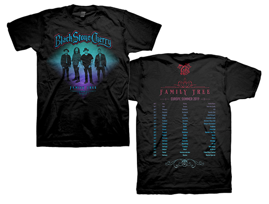 BSC Family Tree Photo Summer Tour T-Shirt